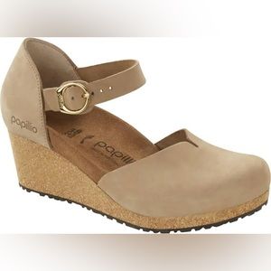 Papillio by Birkenstock wedge shoes- Mary